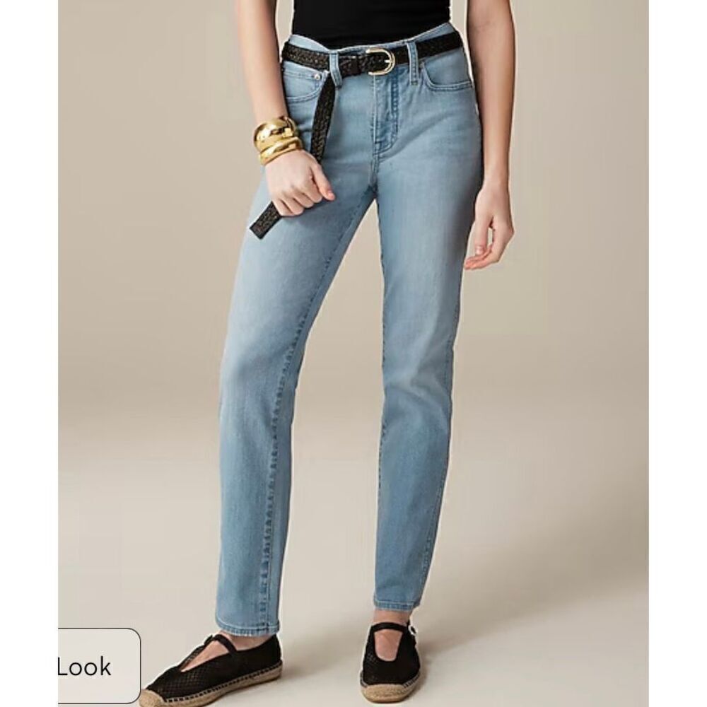 J.Crew vintage classic straight high rise jeans 26